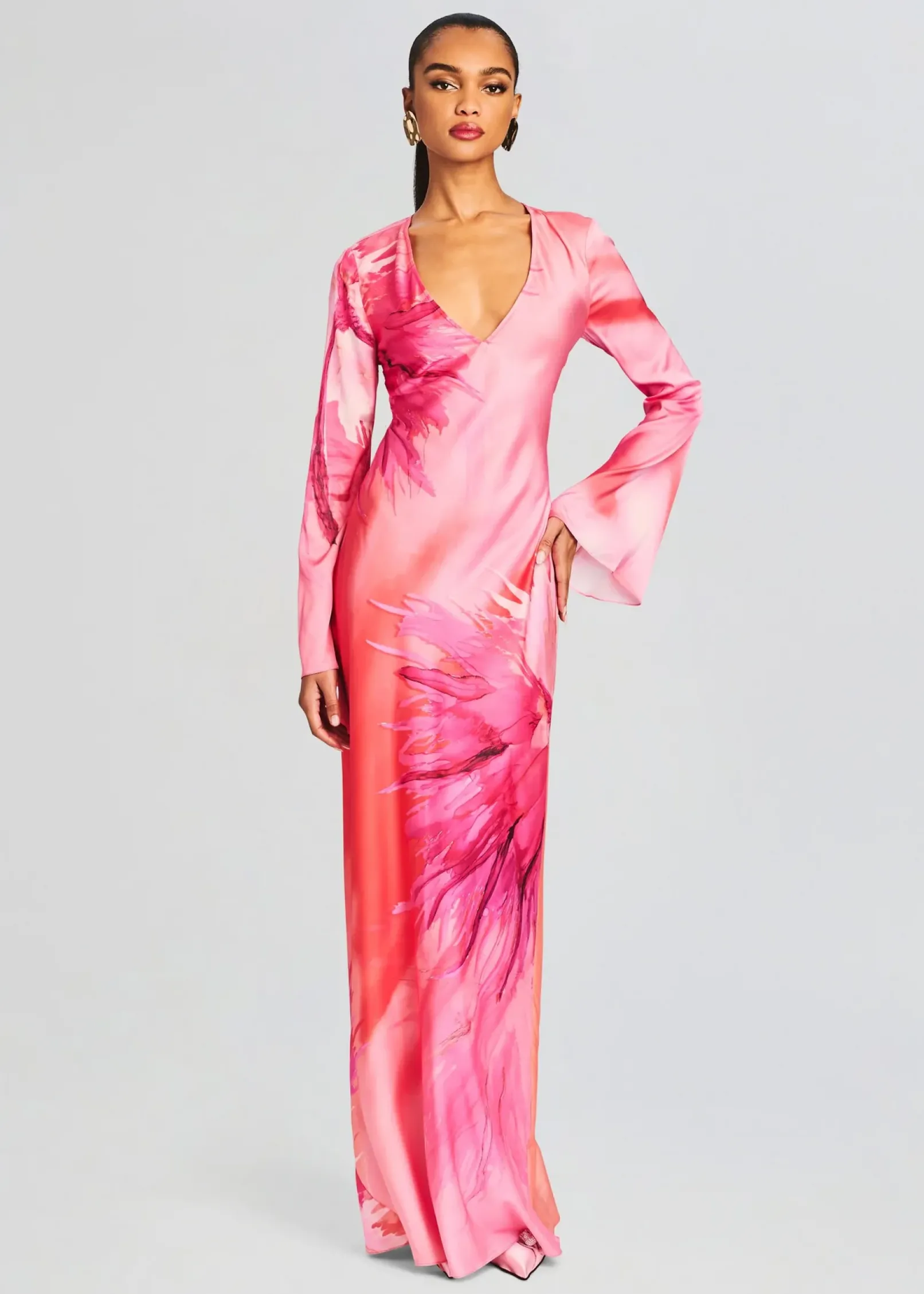 Online Abira Long Dress Maxi
