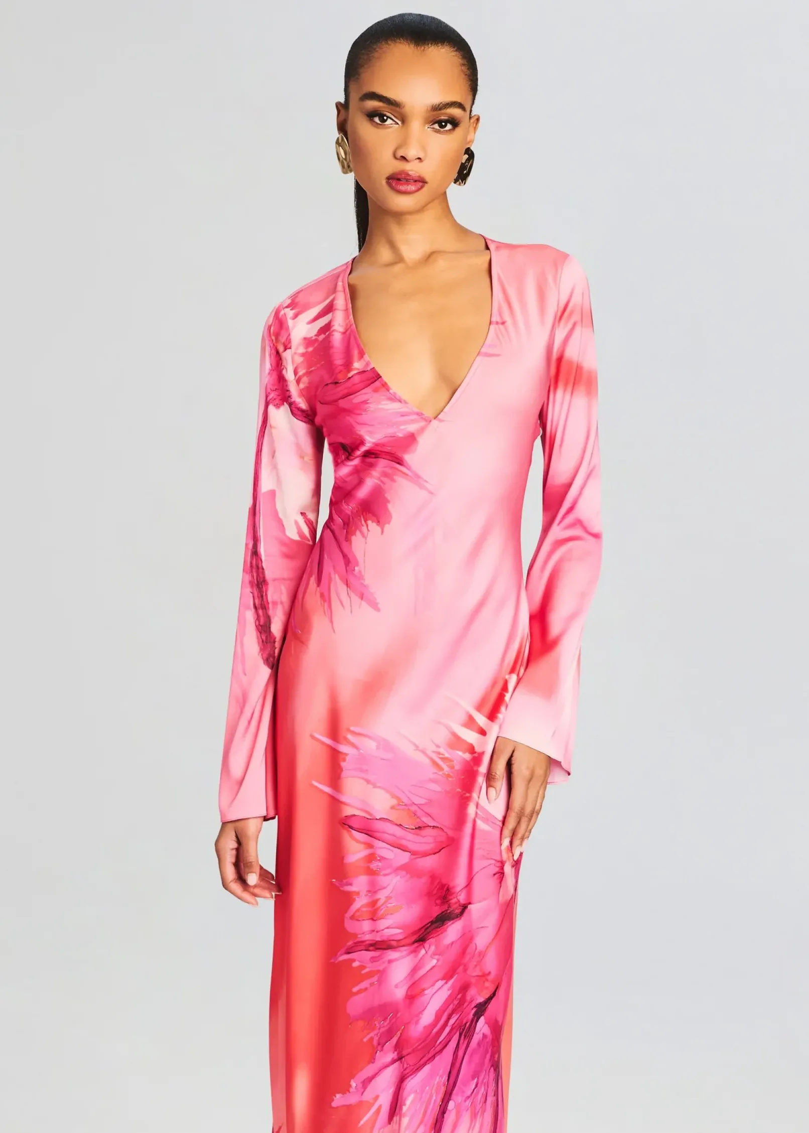 Shop Abira Long Dress Trending