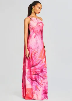 Hot Abira One Shoulder Long Dress Resort '24