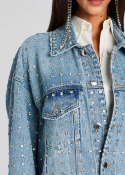 Best Ace Embellished Denim Jacket Jackets