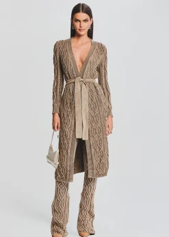 Cheap Adaline Cable Knit Cardigan Jackets