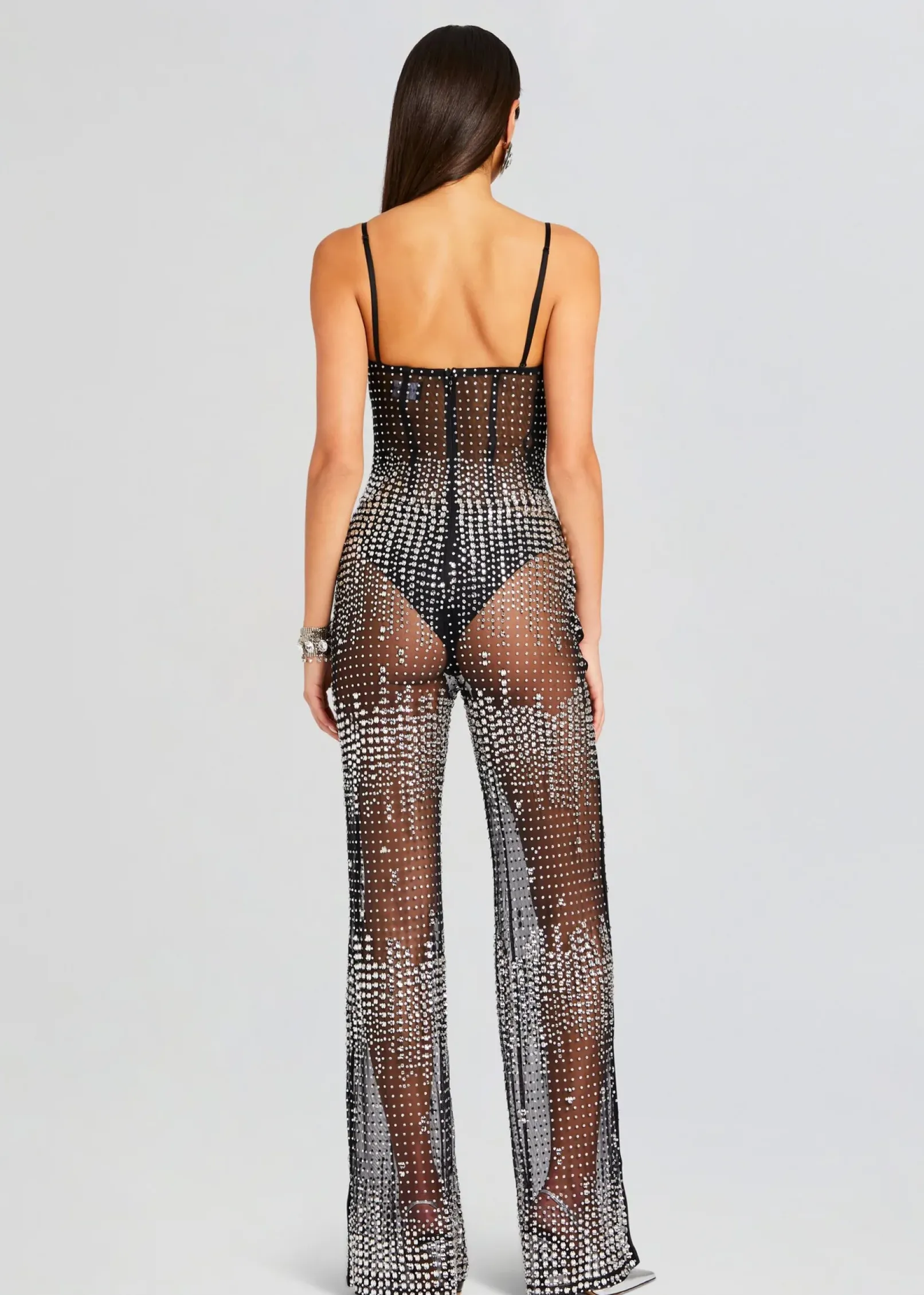 Outlet Adelynne Sequin Jumpsuit Night Out