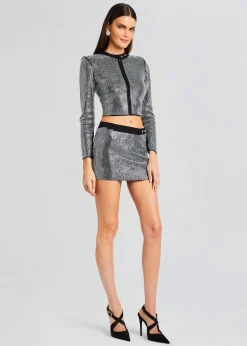 Outlet Aero Embellished Knit Jacket Night Out