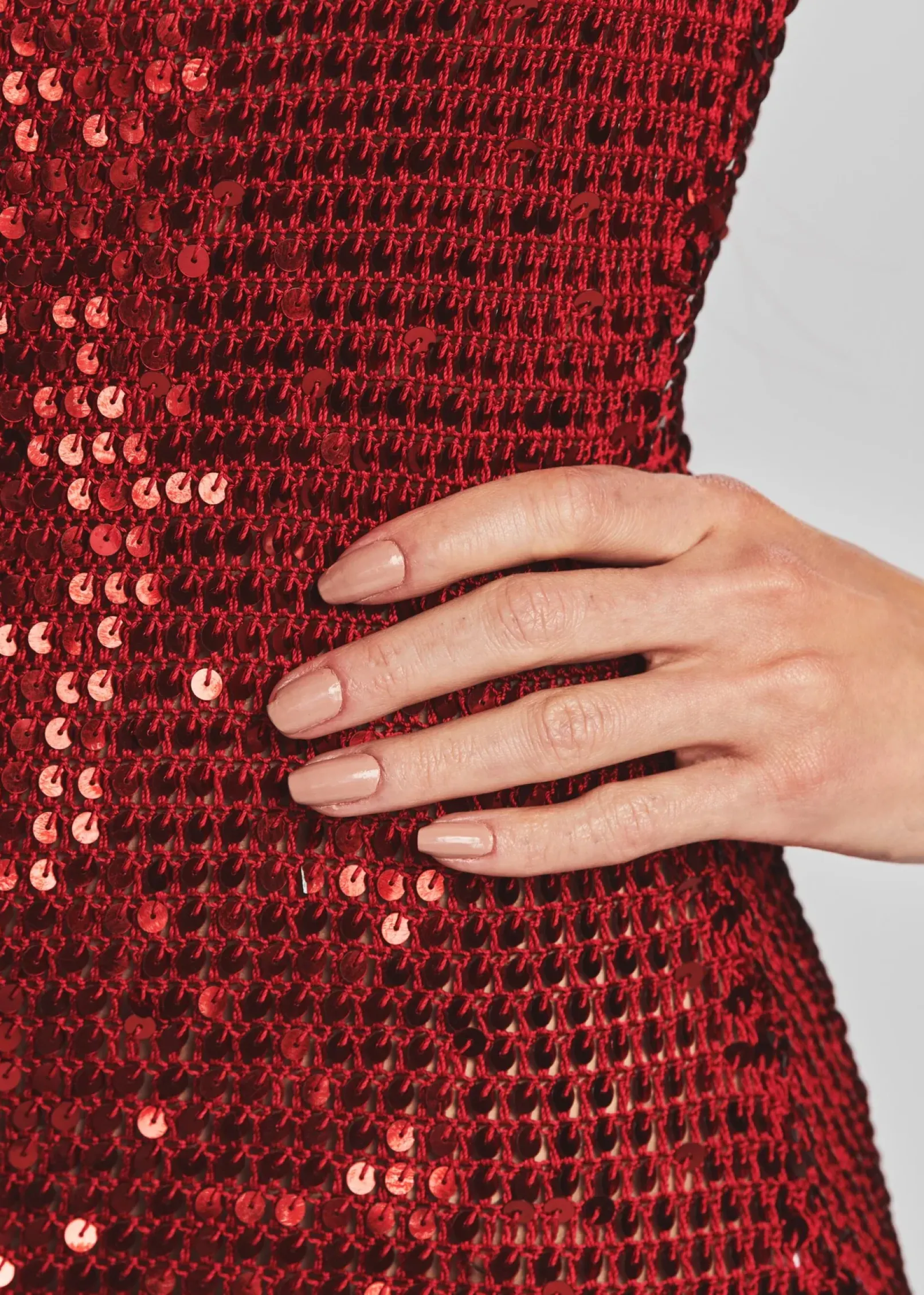 Outlet Alexa Sequin Crochet Dress RETROFÊTE