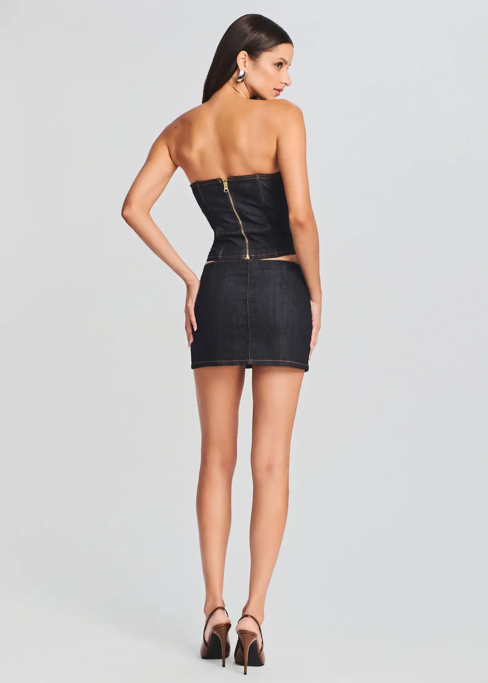 Cheap Allie Denim Top Best Sellers