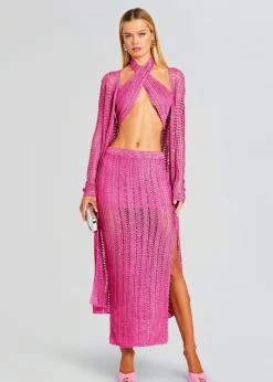 Shop Allison Crochet Cardigan Tropical Hues