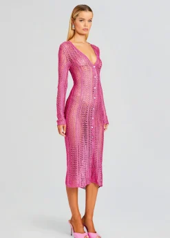 Shop Allison Crochet Cardigan Tropical Hues