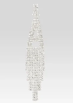 Fashion Alphabet Earring Reception Dresses