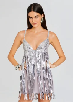New Alva Embellished Fringe Dress Honeymoon Looks