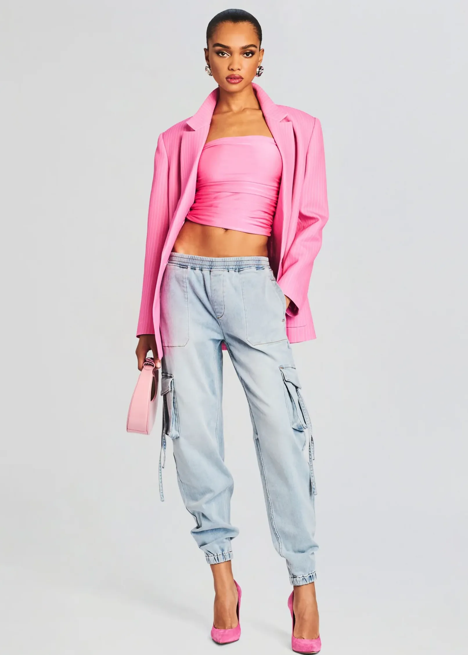 Online Amber Cargo Jogger Bottoms