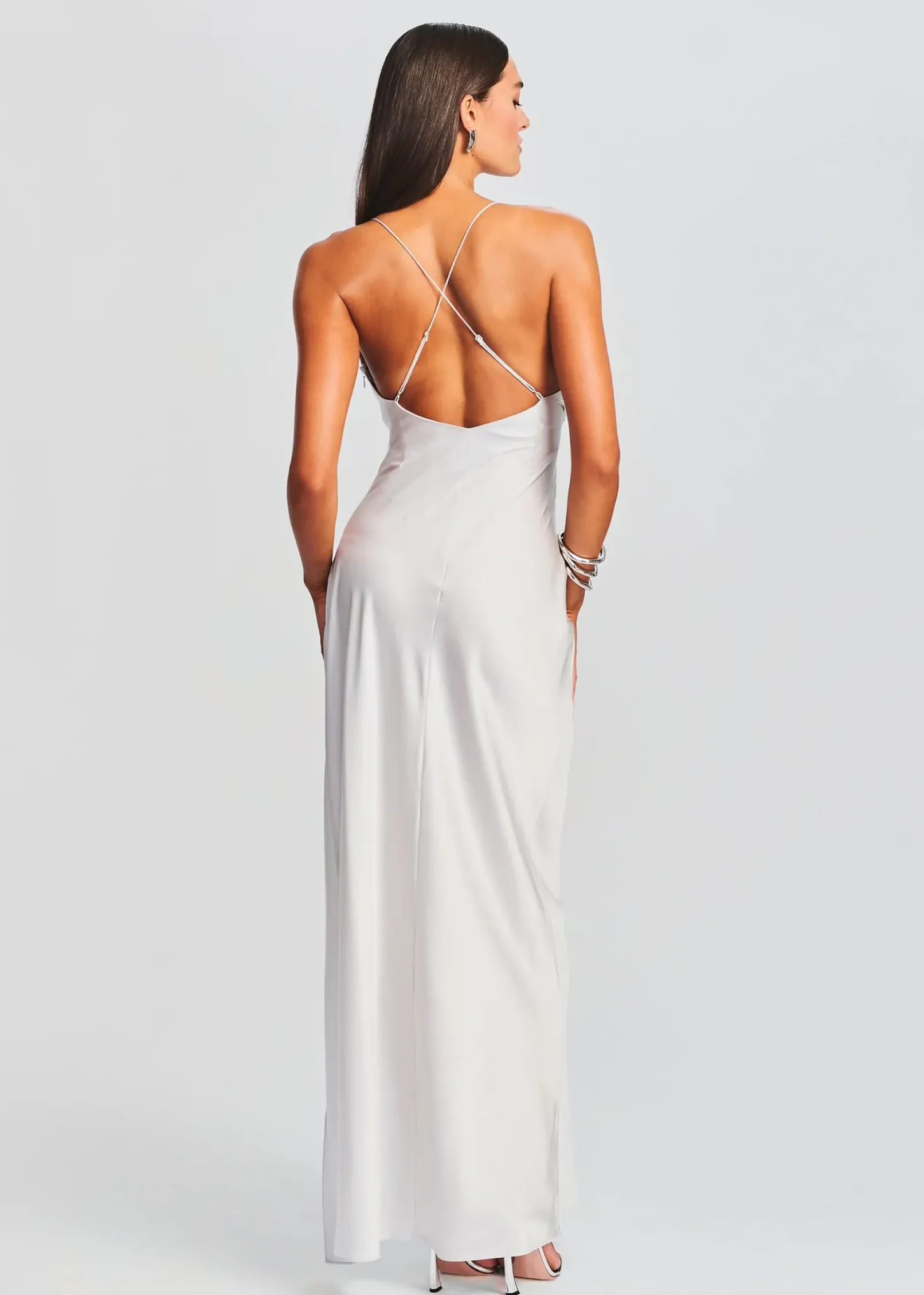 Cheap Amina Silk Dress Guest Of