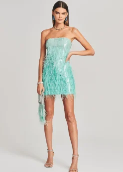 Best Anastasia Sequin Feather Dress Guest Of