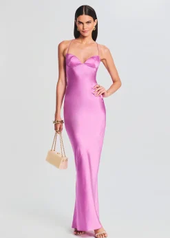 New Andie Silk Gown Guest Of