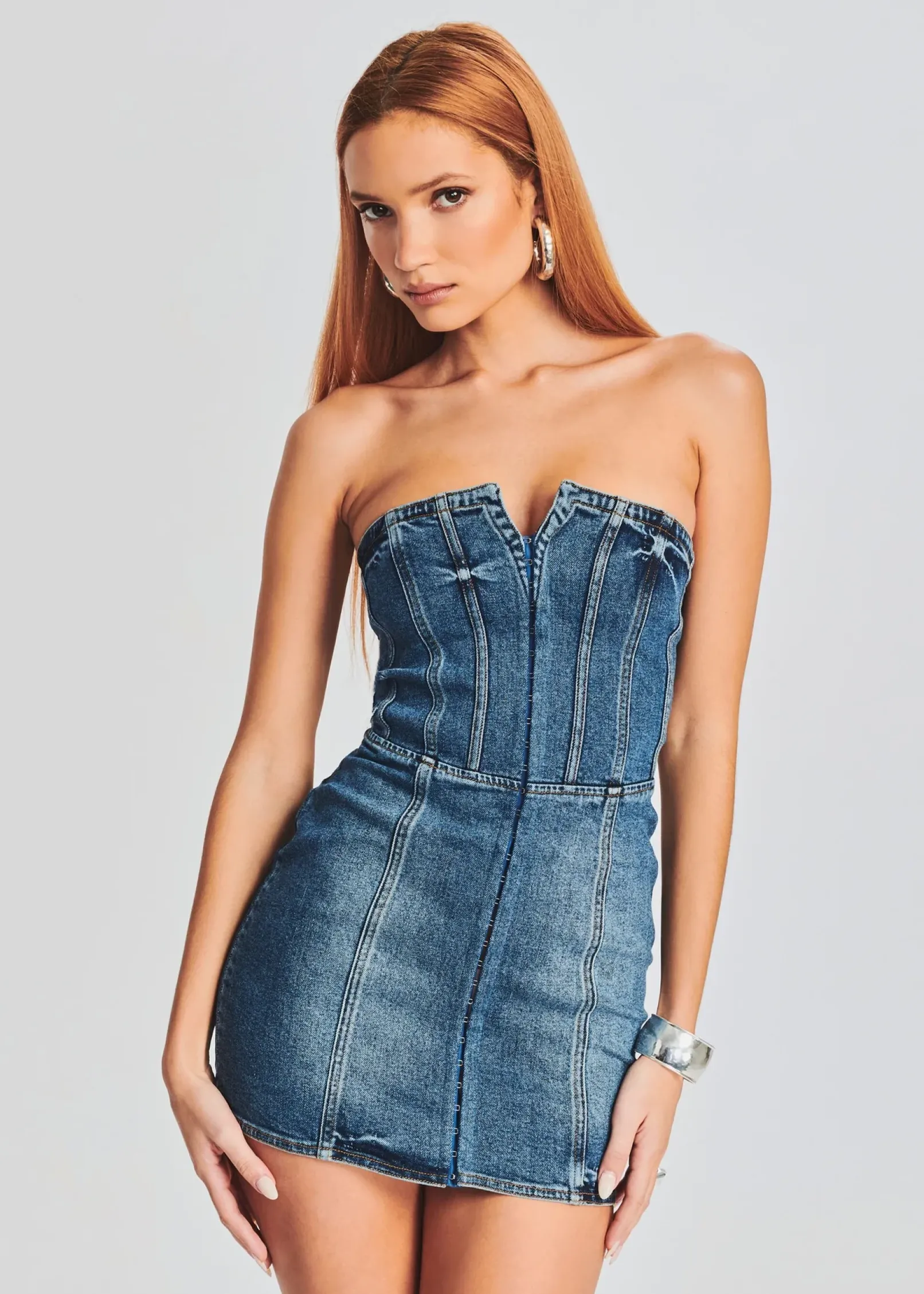 Store Andreia Denim Dress RETROFÊTE