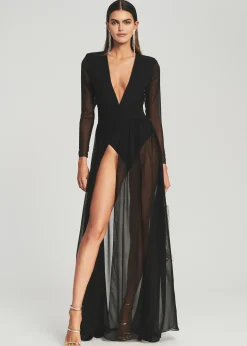 Online Angela Silk Chiffon Dress RETROFÊTE