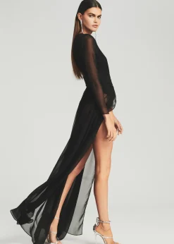 Online Angela Silk Chiffon Dress RETROFÊTE