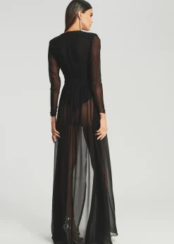 Online Angela Silk Chiffon Dress RETROFÊTE