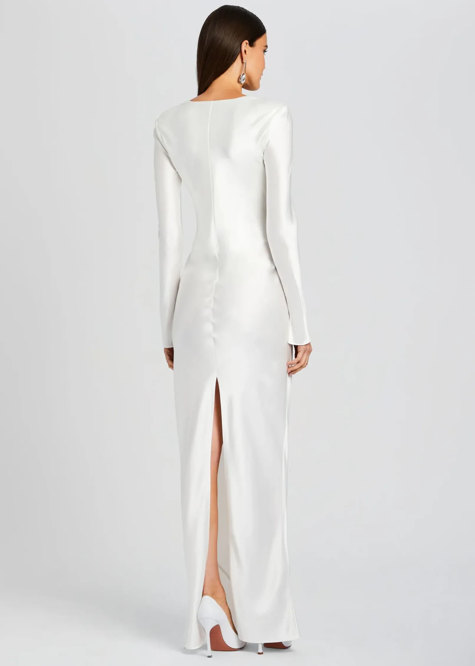 Best Sale Anna Cowl Evening Dress Bridal Shower