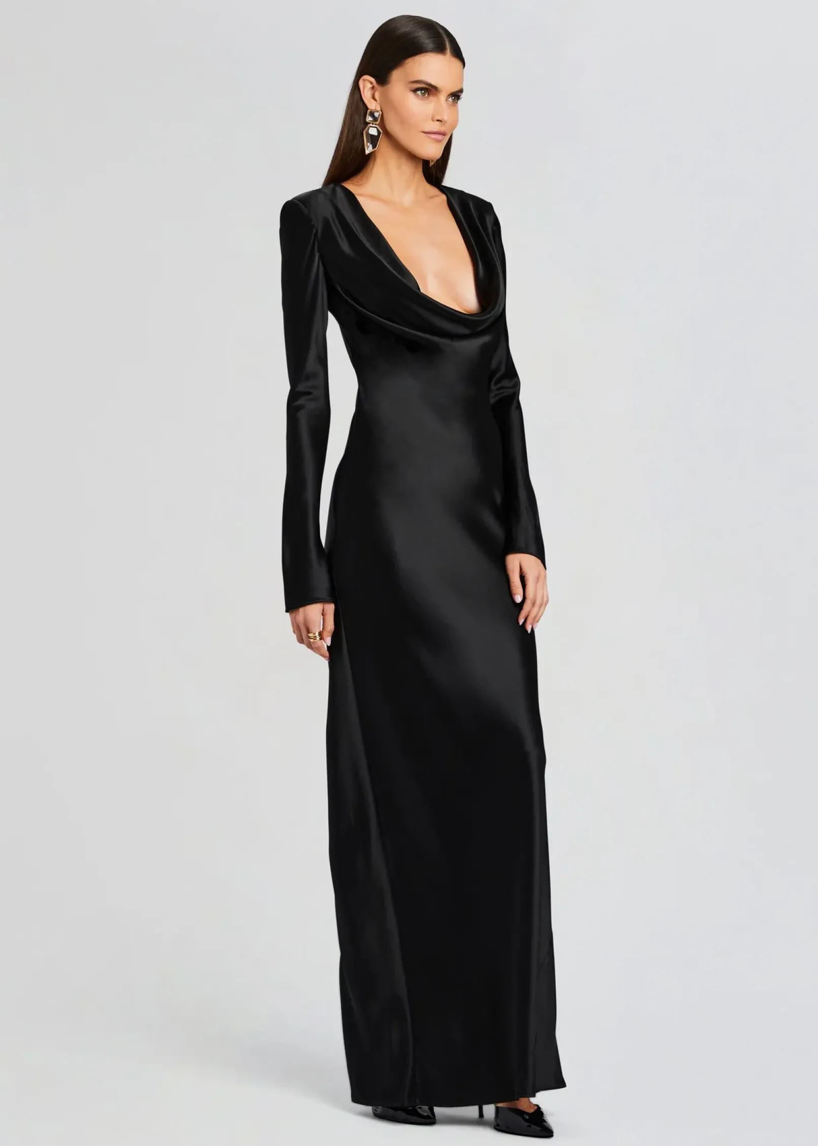 Sale Anna Cowl Evening Dress Best Sellers