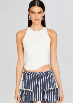 Hot Aqua Tank Spring Knits