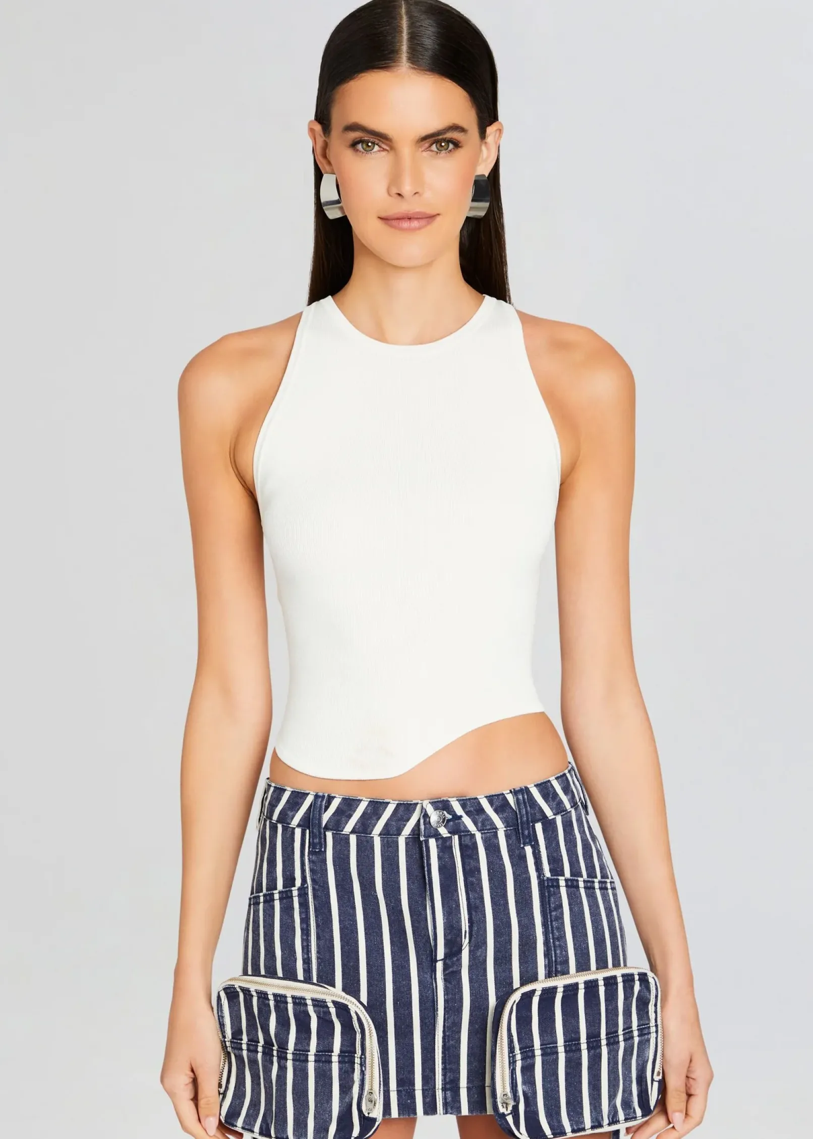 Hot Aqua Tank Spring Knits