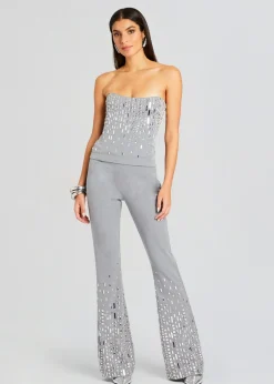 Best Aram Embellished Pant Subtle Shimmer