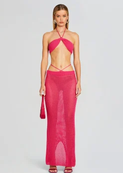Online Aria Knitted Skirt Spring Knits