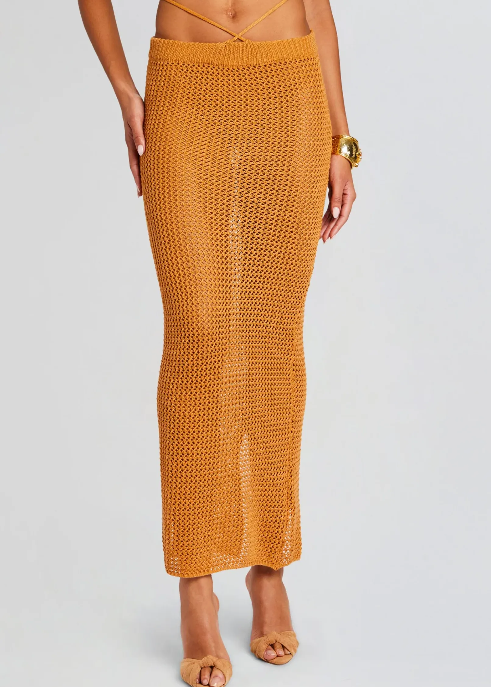 Hot Aria Knitted Skirt Sheer Bliss