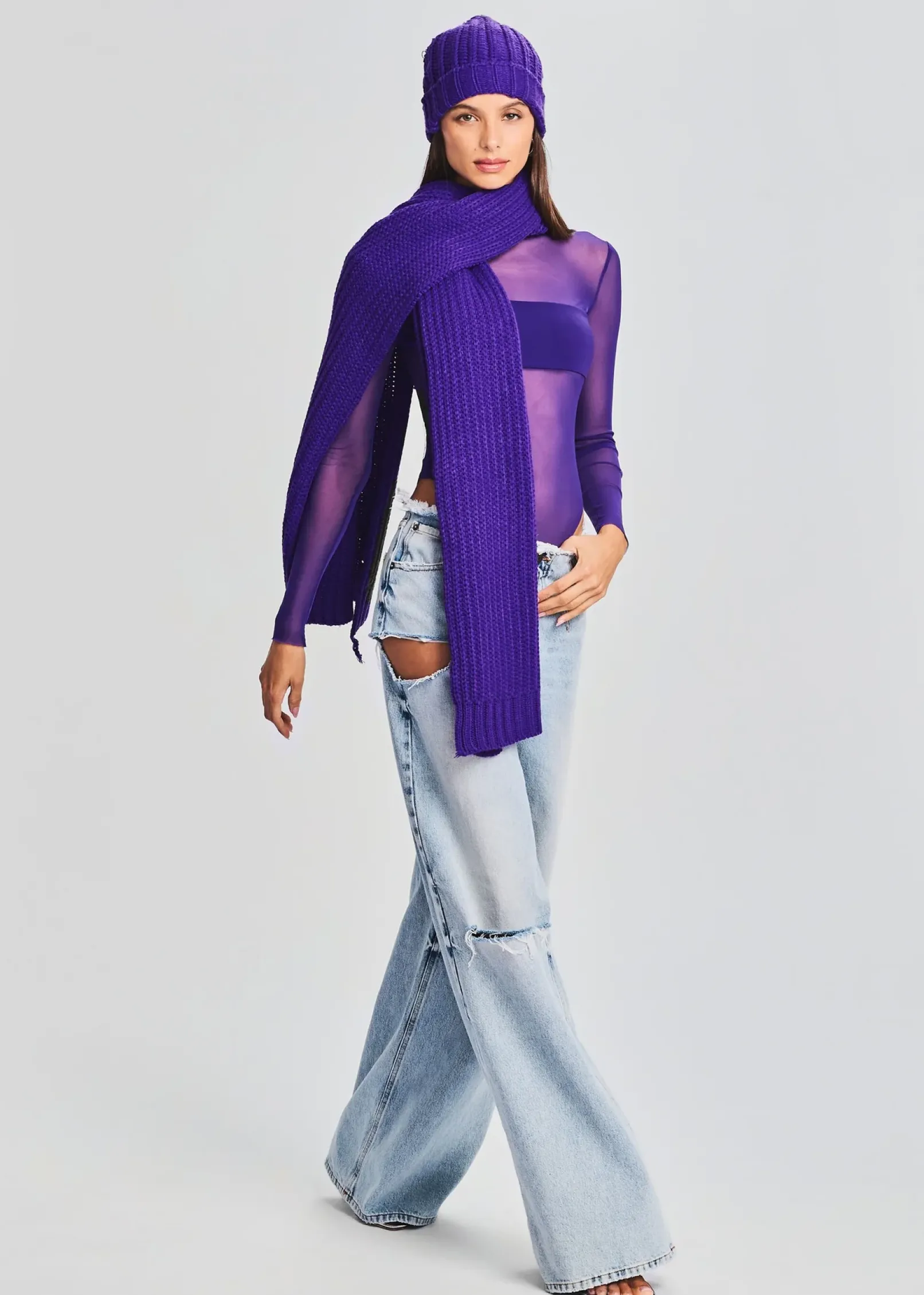 Best Sale Ash Scarf Outerwear