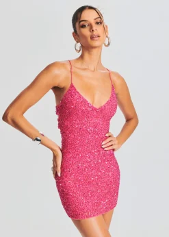 Online Astrid Sequin Dress Bachelorette Party