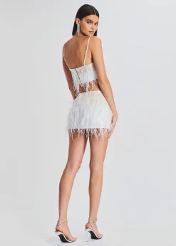 Flash Sale August Feather Sequin Top Sequin Styles