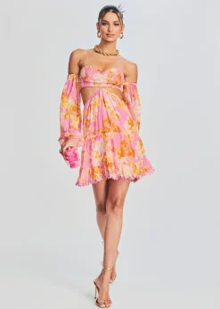 Fashion Auril Short Dress Dresses