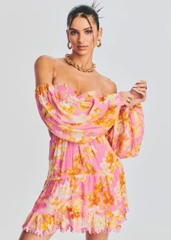 Fashion Auril Short Dress Dresses