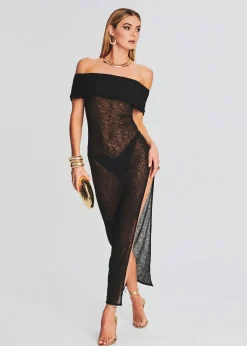 Fashion Ava Off Shoulder Dress Swim