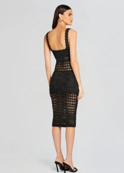 Clearance Avril Knit Crochet Dress Trending