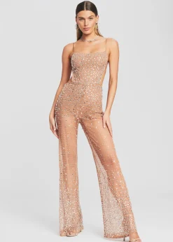 New Axel Sequin Jumpsuit Men Neutral Moments