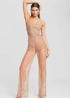 Cheap Axel Sequin Jumpsuit Guest Of
