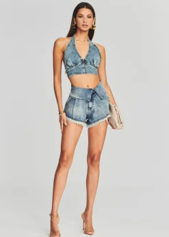 Fashion Azure Short Final Sale