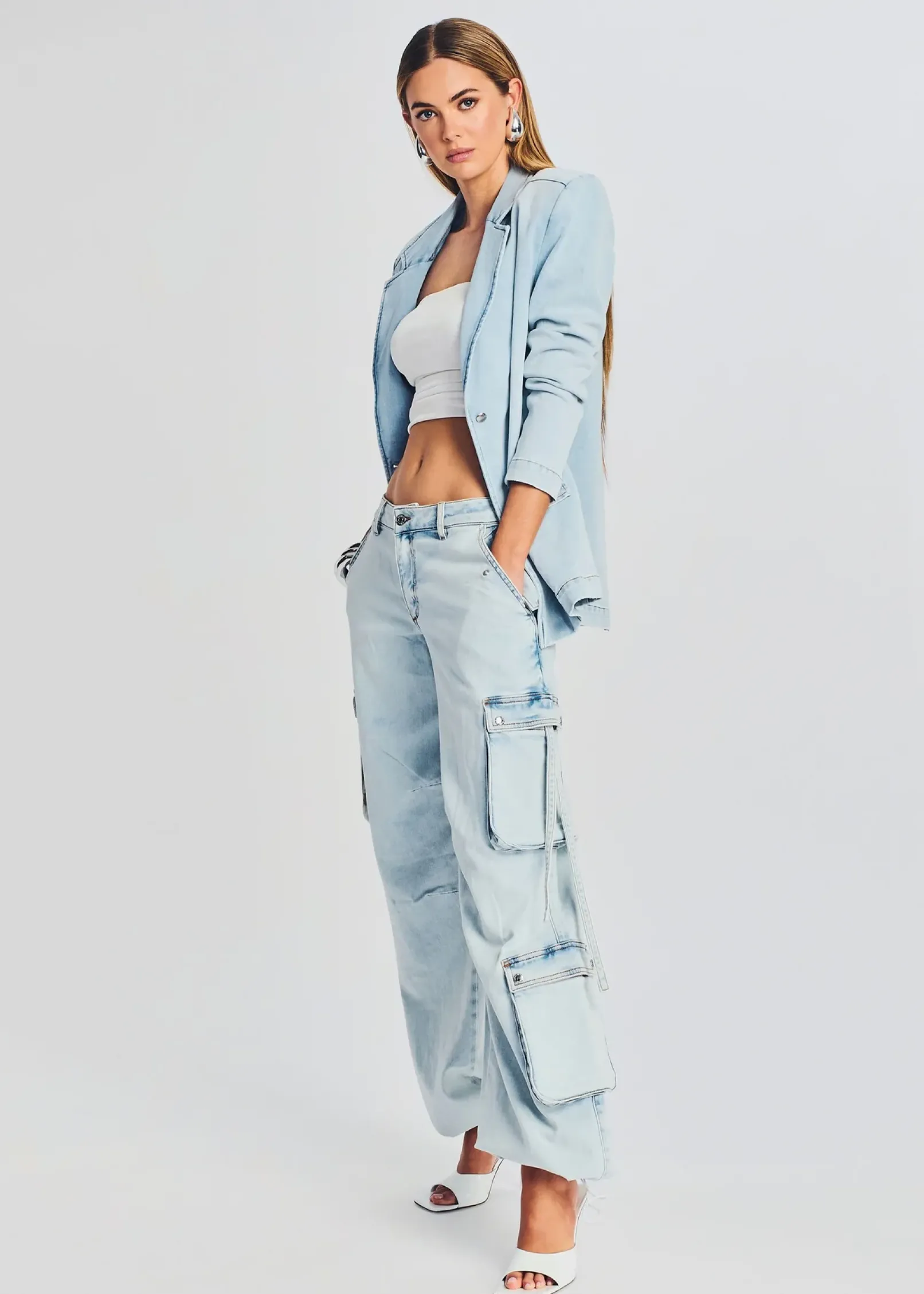 New Beckett Denim Blazer Jackets