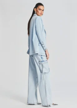 New Beckett Denim Blazer Jackets