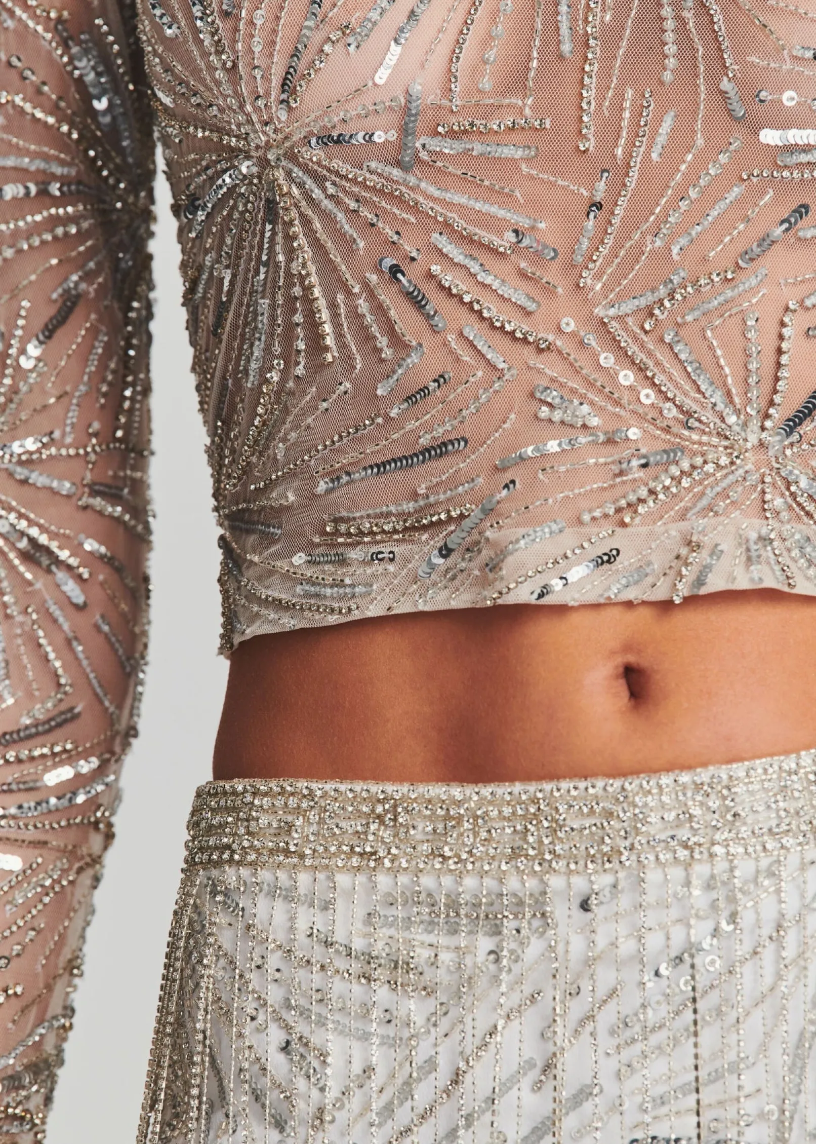 Fashion Bessie Sequin Top Bridal Shower