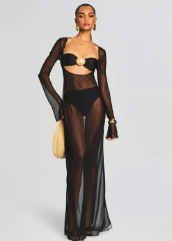 Best Sale Blanca Maxi Dress Sheer Bliss