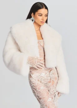 Online Cadence Faux Fur Coat Guest Of
