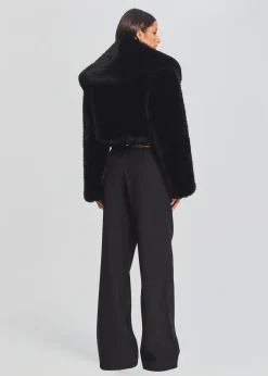 Cheap Cadence Faux Fur Coat Jackets