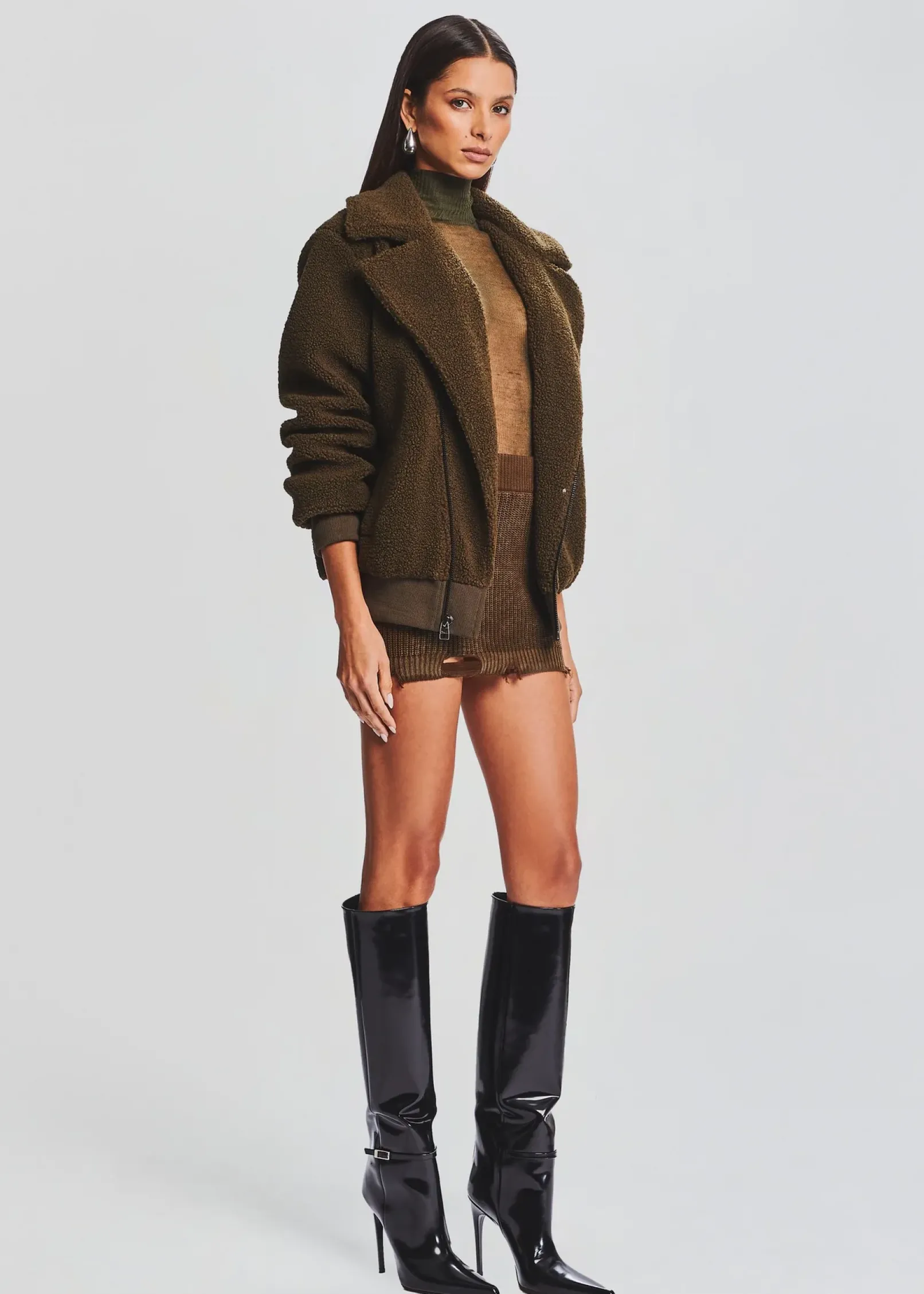 Outlet Caleb Teddy Jacket Outerwear