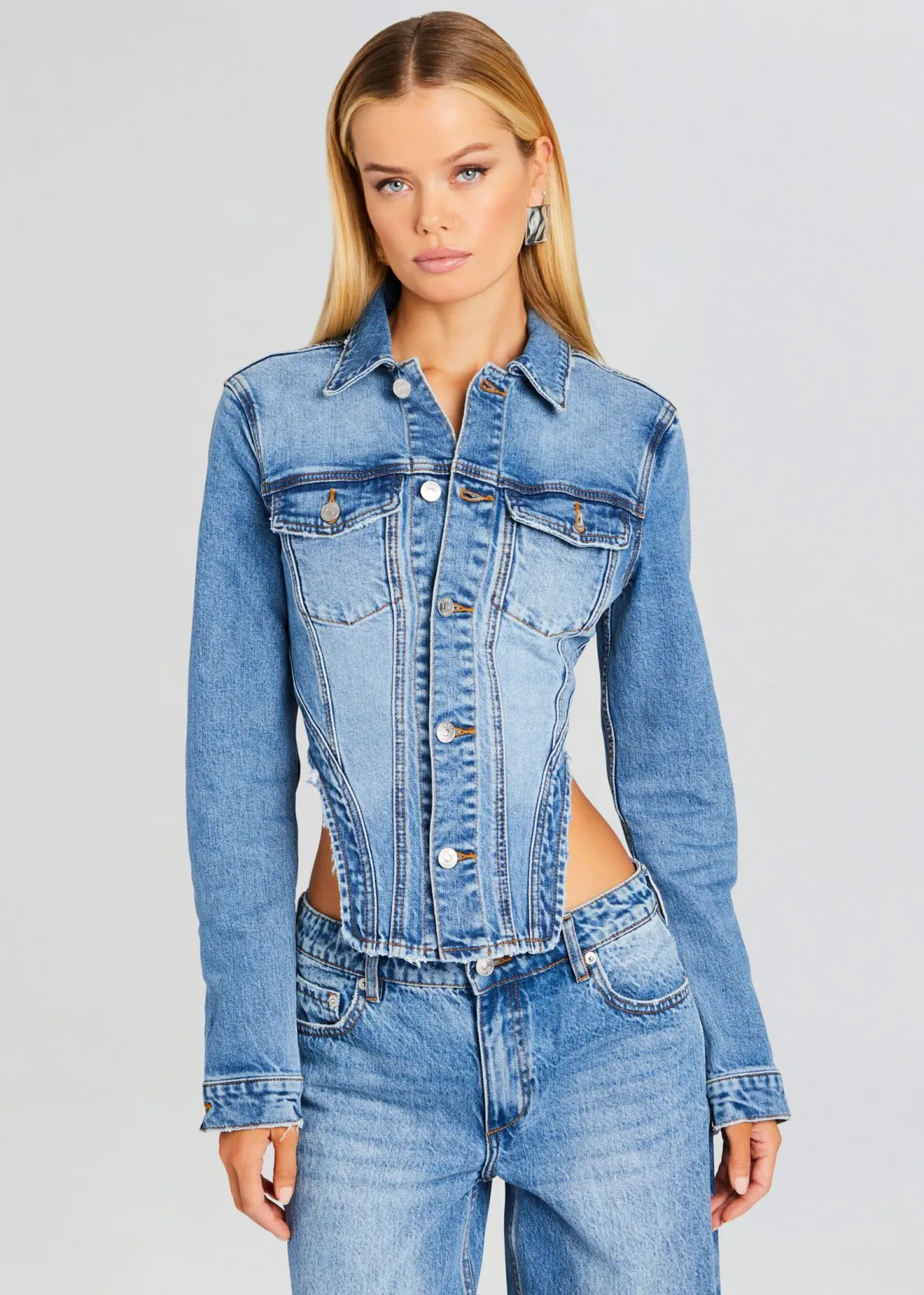 Fashion Carolina Denim Jacket Jackets