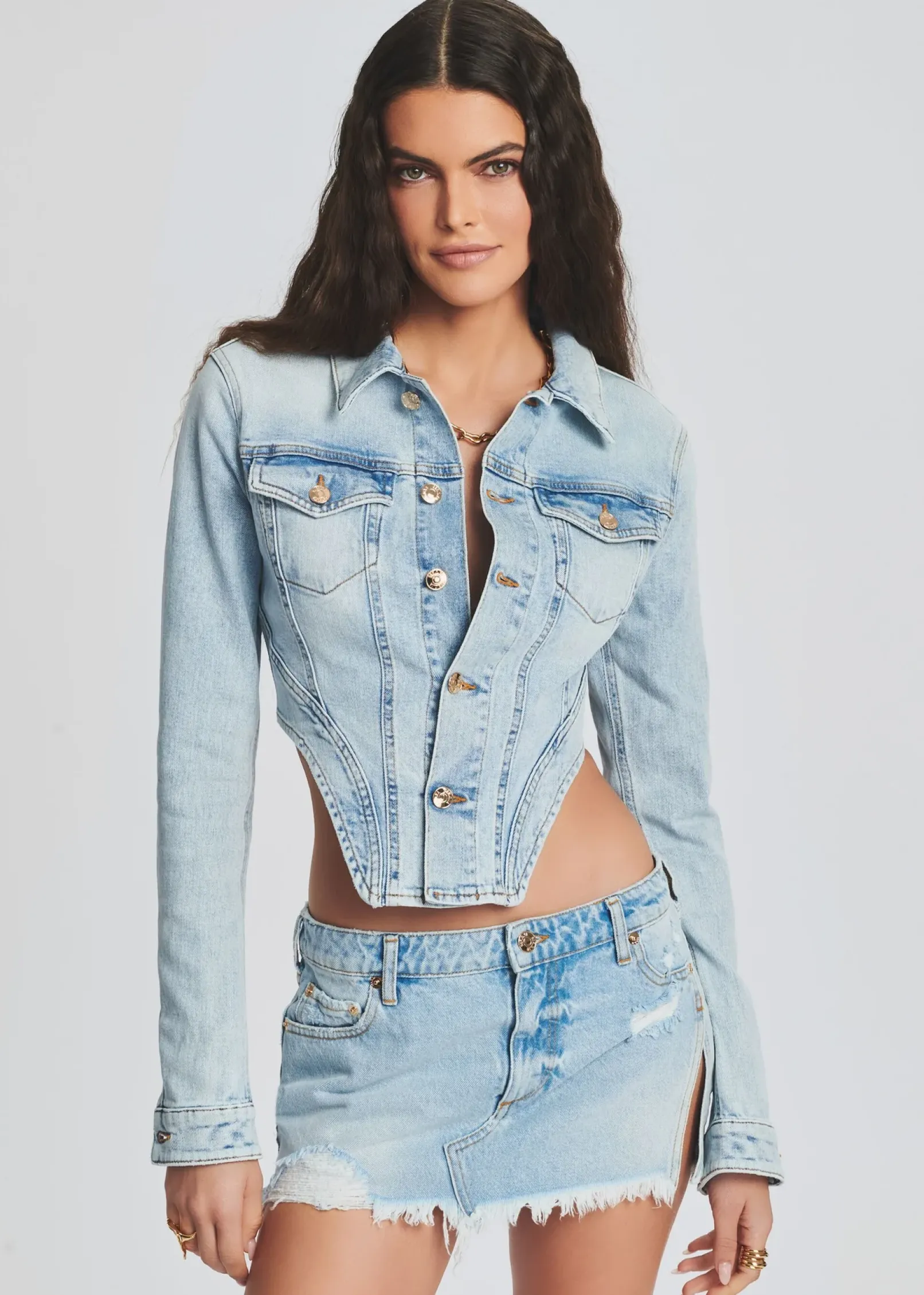 Fashion Carolina Denim Jacket Jackets