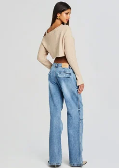 Fashion Casey Denim Pant Bottoms