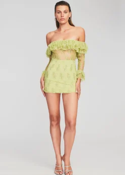 Outlet Castella Embellished Lace Dress Final Sale