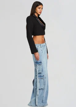 Sale Cerise Cargo Denim Skirt RETROFÊTE